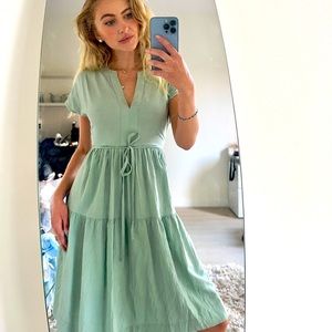 Green Calvin Klein Dress